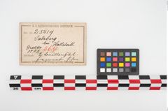 Etikett zu Eisenbrillenfibel (NHMW-PRAE-025419)